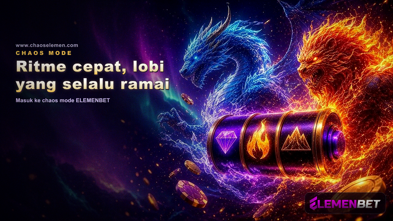 Ritme cepat, lobi yang selalu ramai